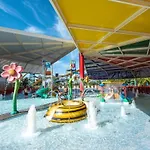 Diroma Fiori Incluso1 dia no Acqua Park, Splash e Slide - Com roupas de Cama